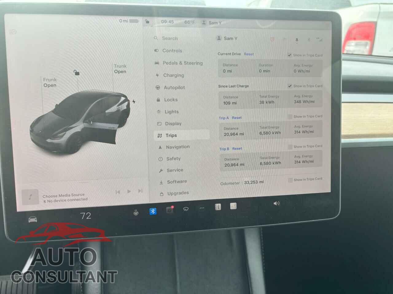 TESLA MODEL Y 2022 - 7SAYGDEE6NF481572