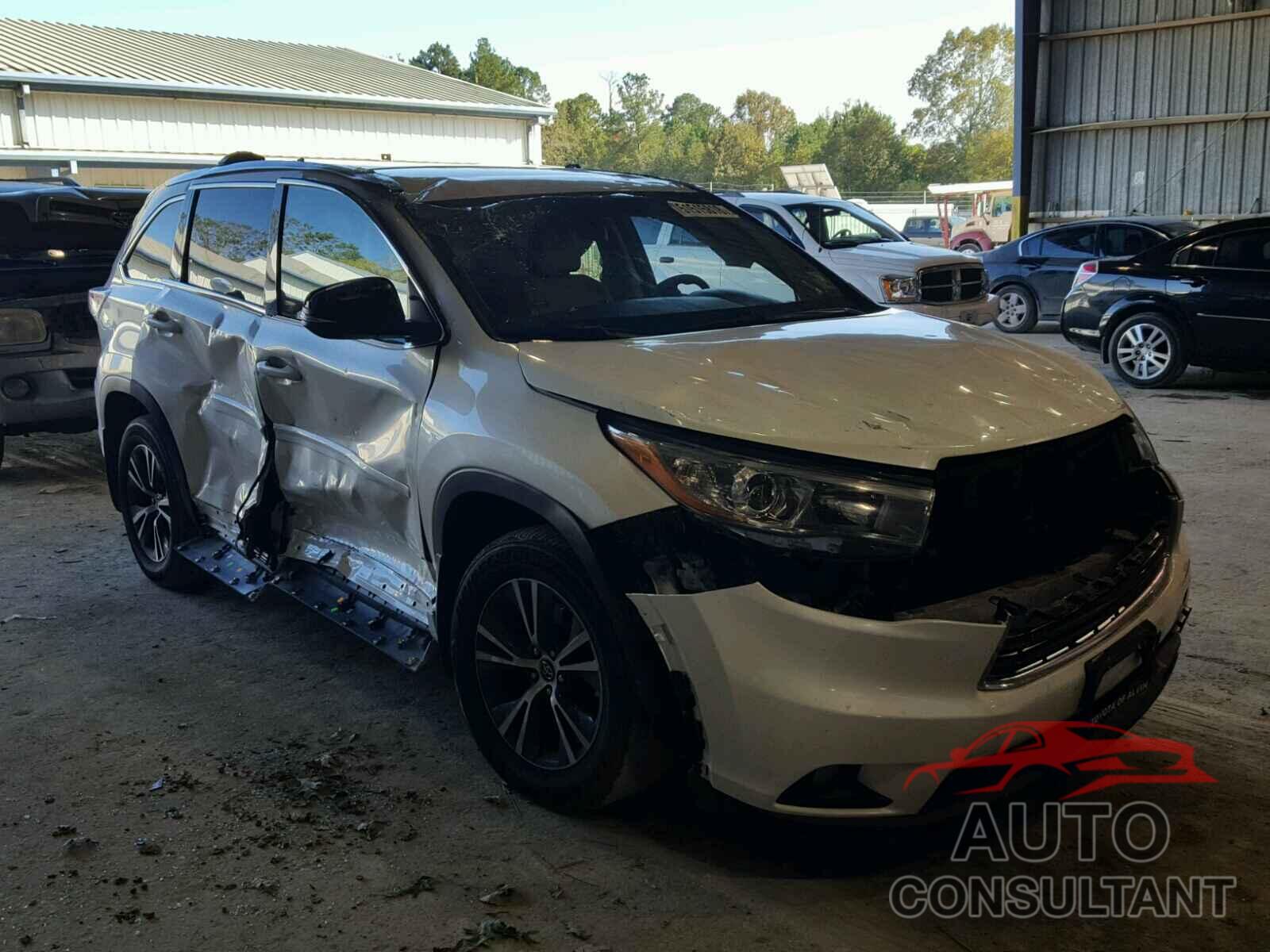 TOYOTA HIGHLANDER 2016 - 5TDKKRFHXGS502512