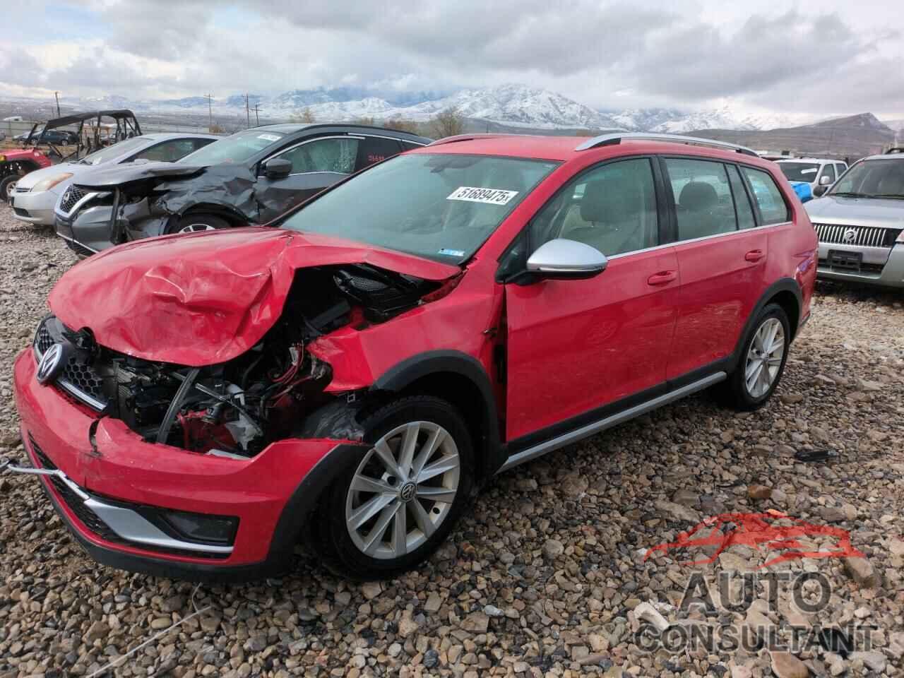VOLKSWAGEN GOLF 2017 - 3VWH17AU3HM508429