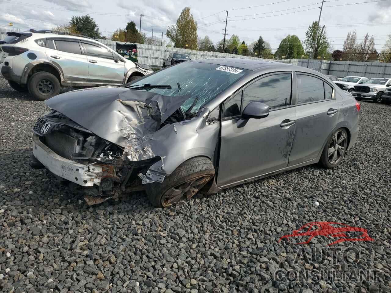 HONDA CIVIC 2012 - 2HGFB6E57CH701647