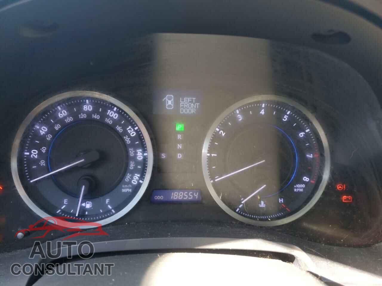 LEXUS IS 2013 - JTHCF5C21D5061869