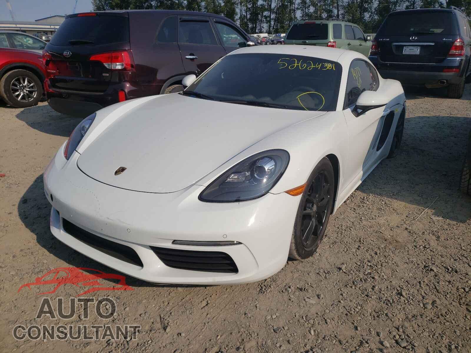 PORSCHE CAYMAN 2018 - WP0AA2A82JK260231