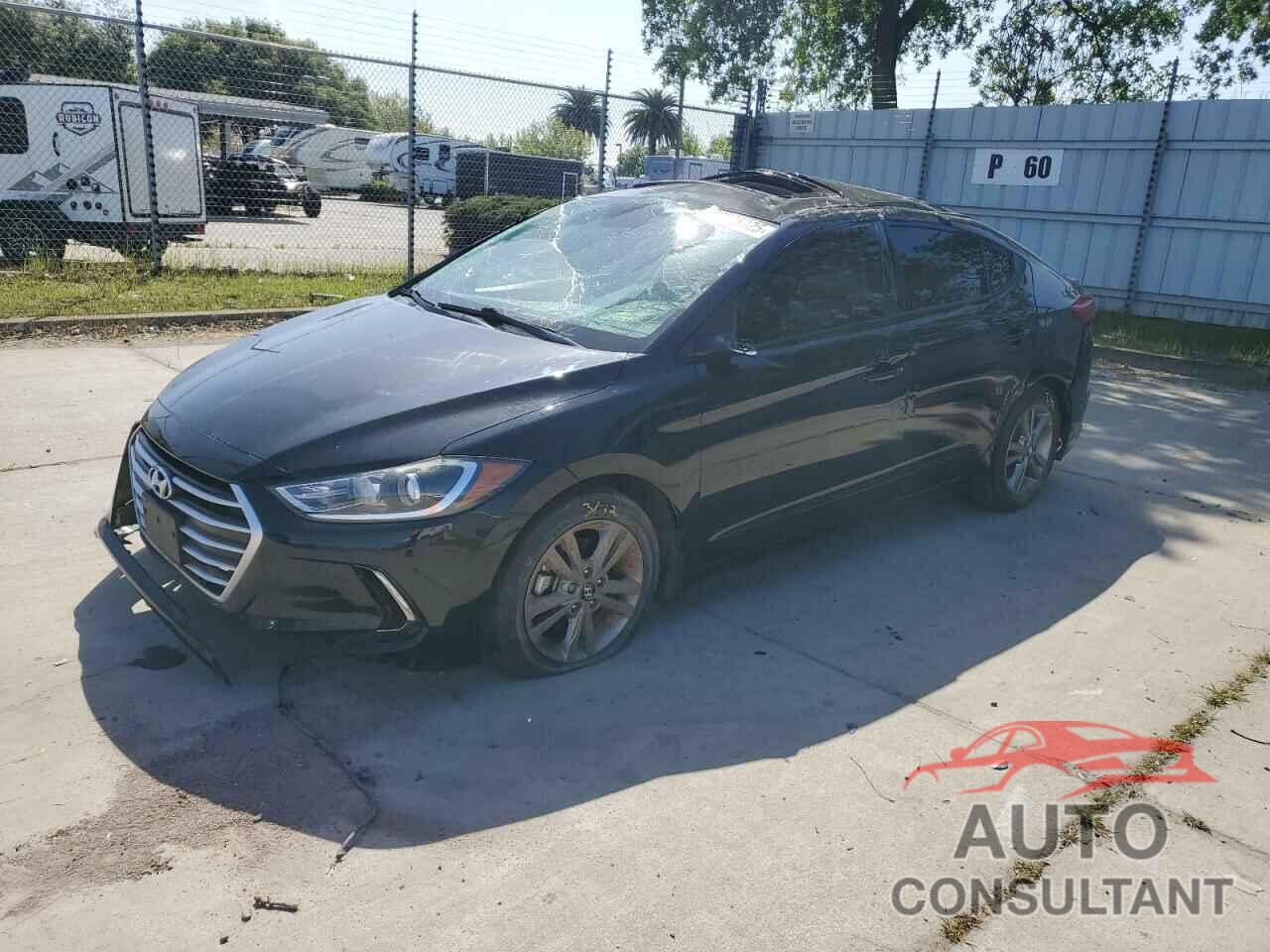 HYUNDAI ELANTRA 2018 - 5NPD84LF8JH261947