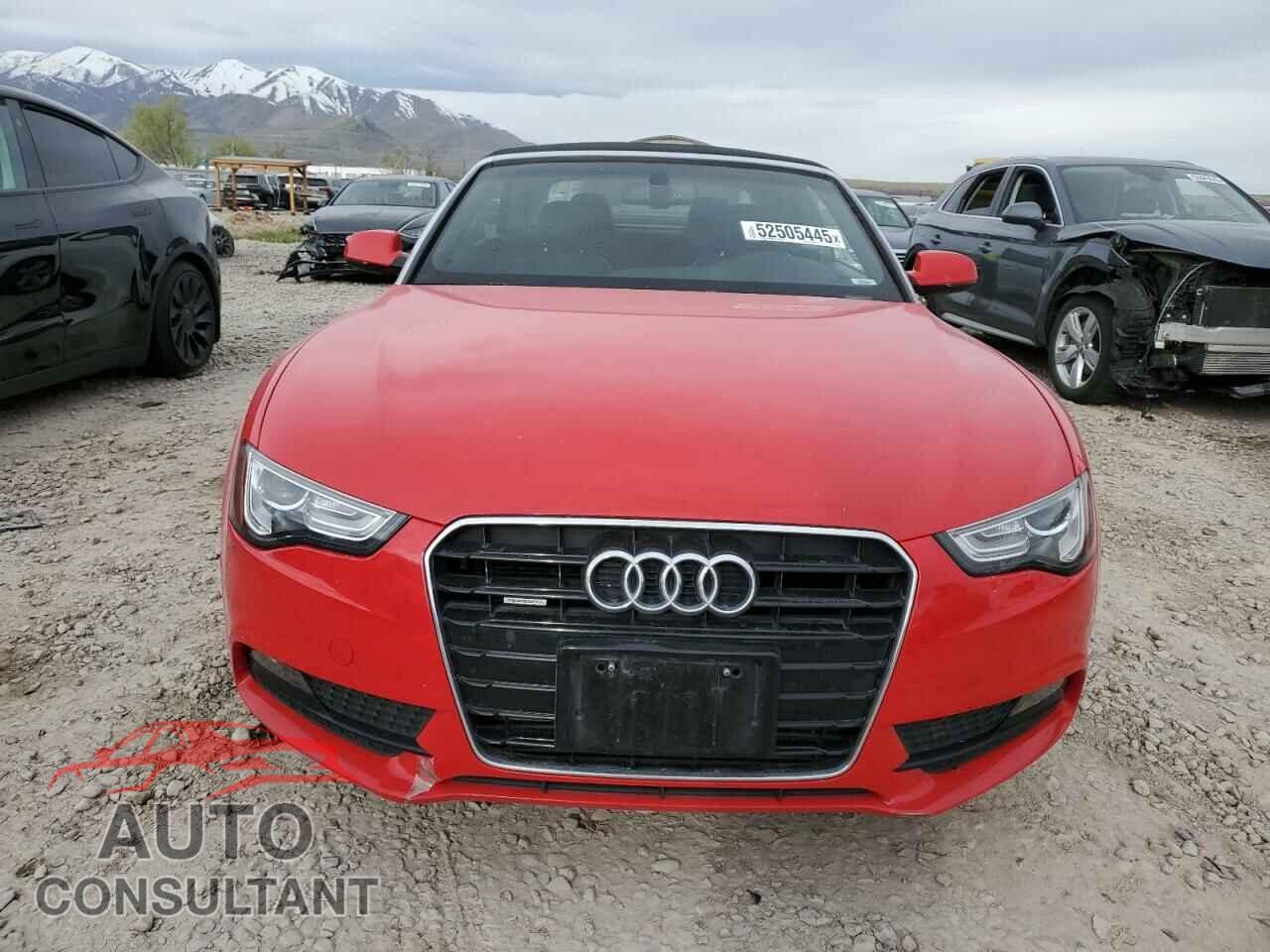 AUDI A5 2013 - WAULFAFH9DN014936