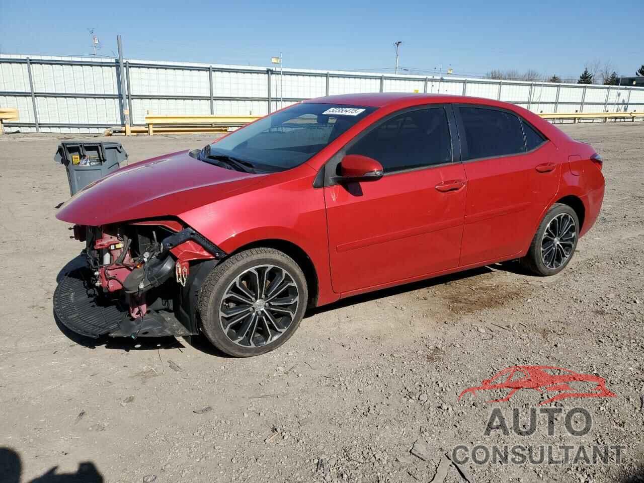 TOYOTA COROLLA 2016 - 2T1BURHE8GC592135