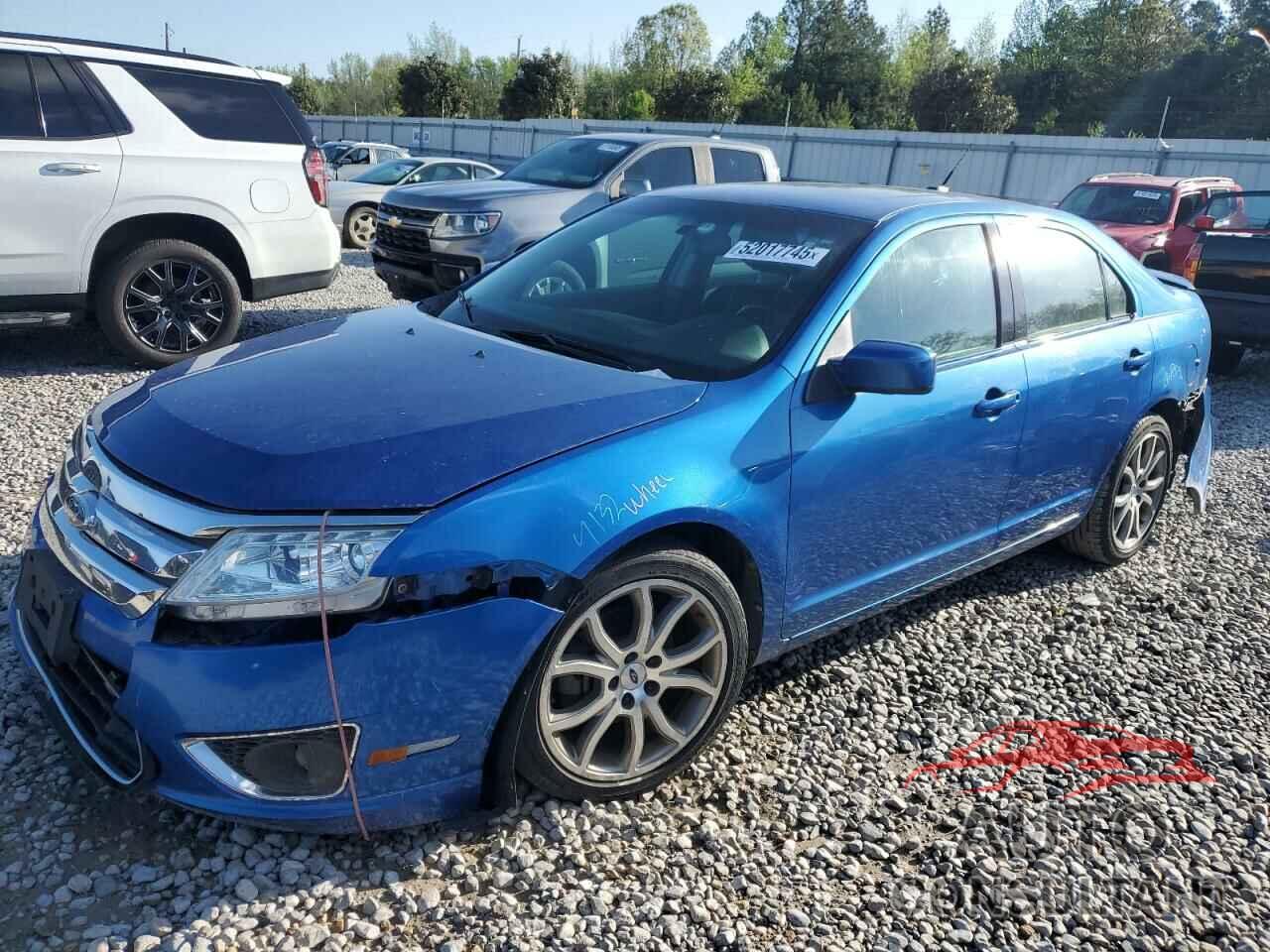 FORD FUSION 2012 - 3FAHP0HA5CR229179