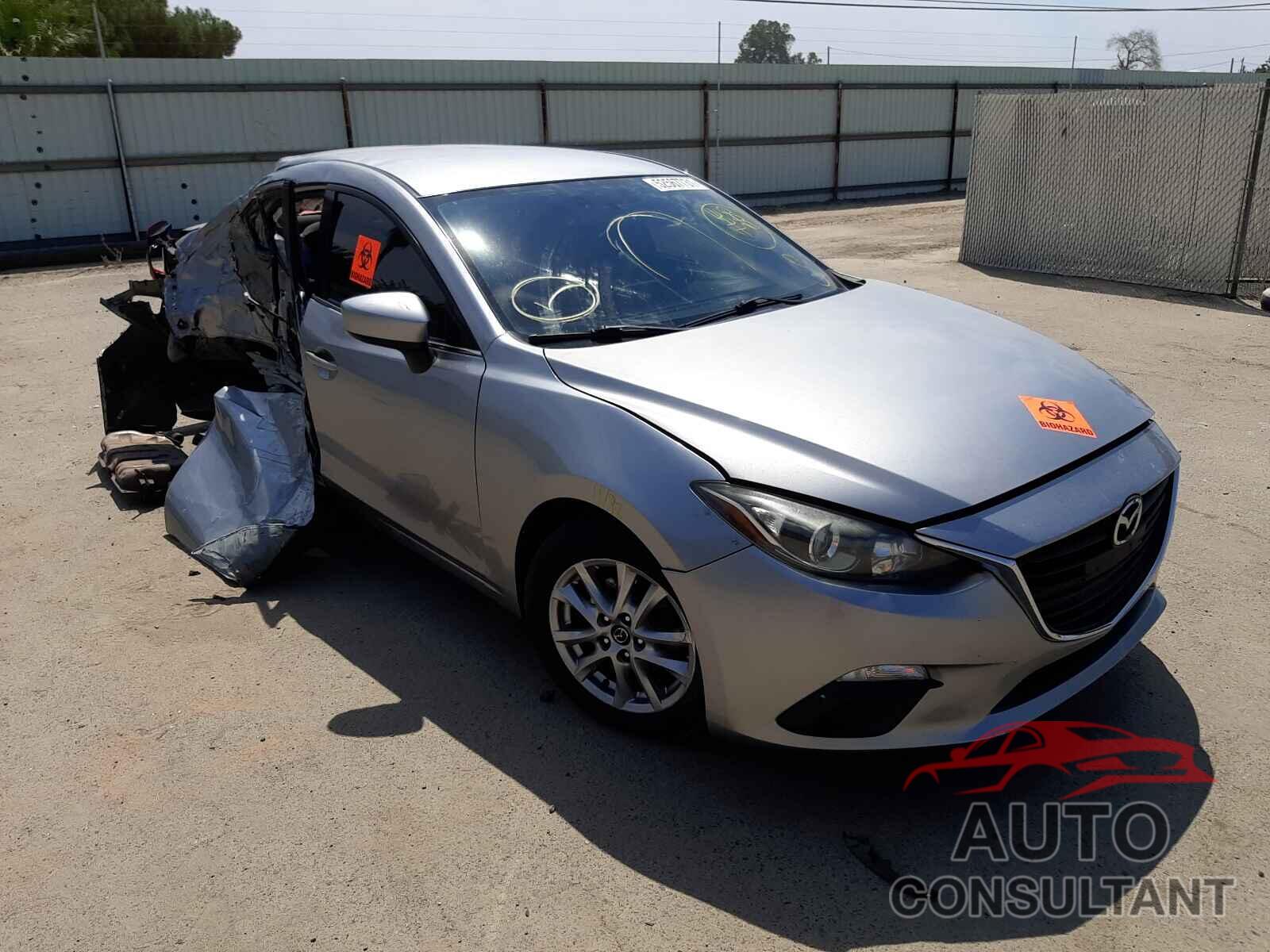 MAZDA 3 2016 - JM1BM1U78G1336252