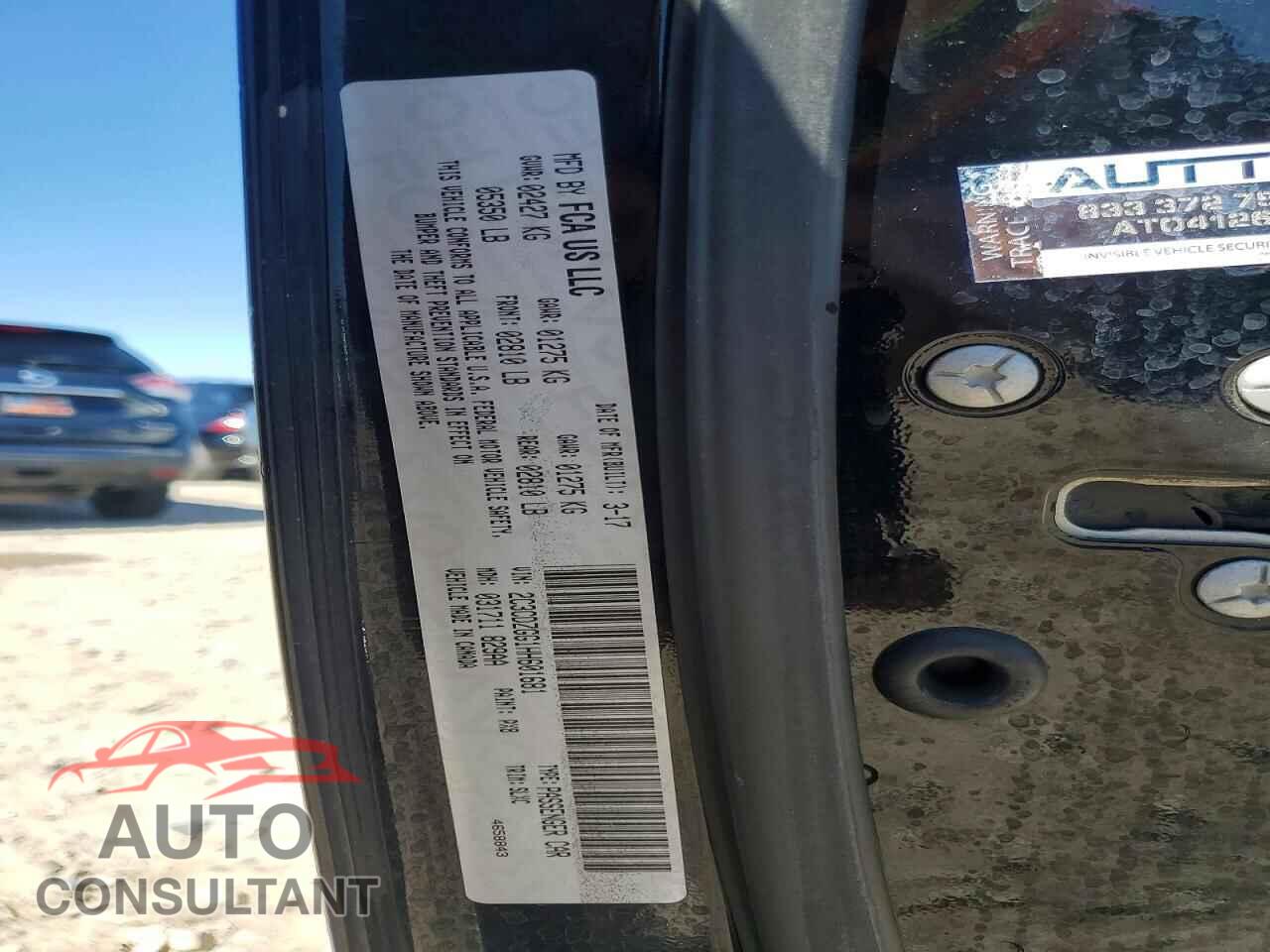 DODGE CHALLENGER 2017 - 2C3CDZGG1HH601681