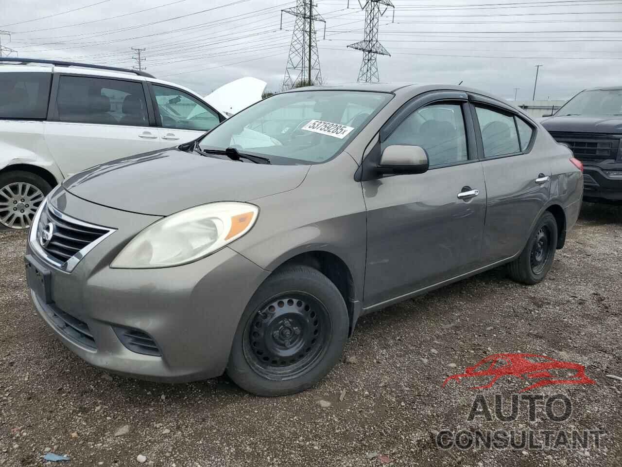 NISSAN VERSA 2012 - 3N1CN7AP2CL863637