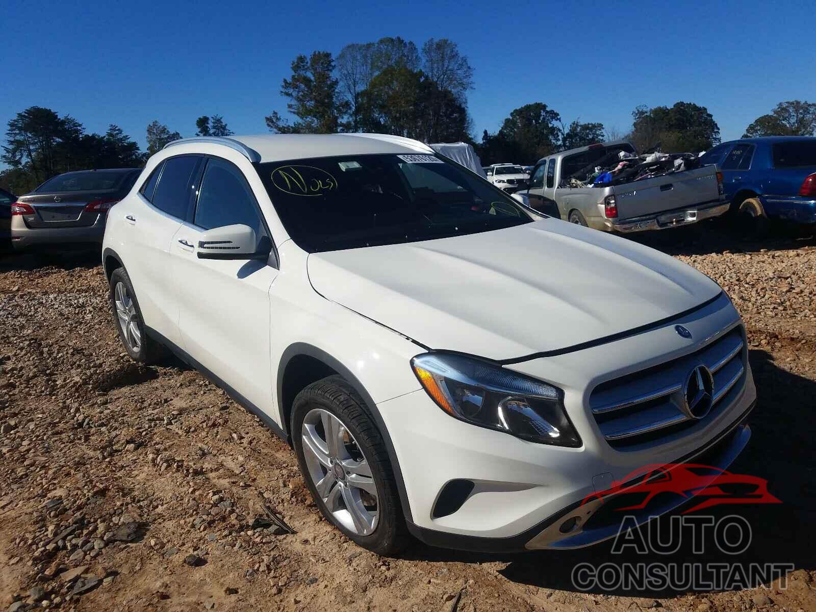 MERCEDES-BENZ GLA-CLASS 2016 - WDCTG4EB8GJ200455