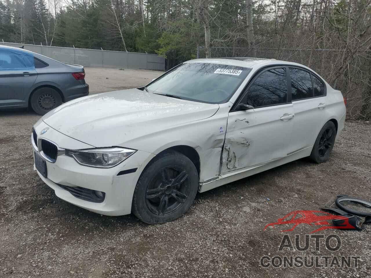 BMW 3 SERIES 2013 - WBA3B3C5XDF534686