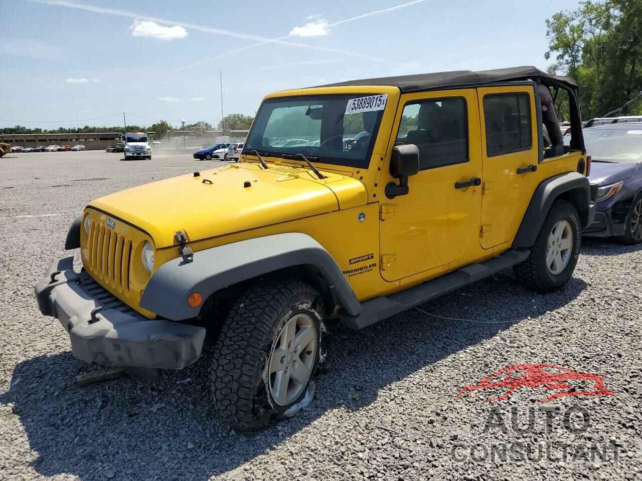 JEEP WRANGLER 2015 - 1C4HJWDG9FL714579