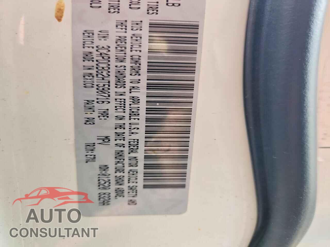 DODGE JOURNEY 2017 - 3C4PDCBG2HT590716