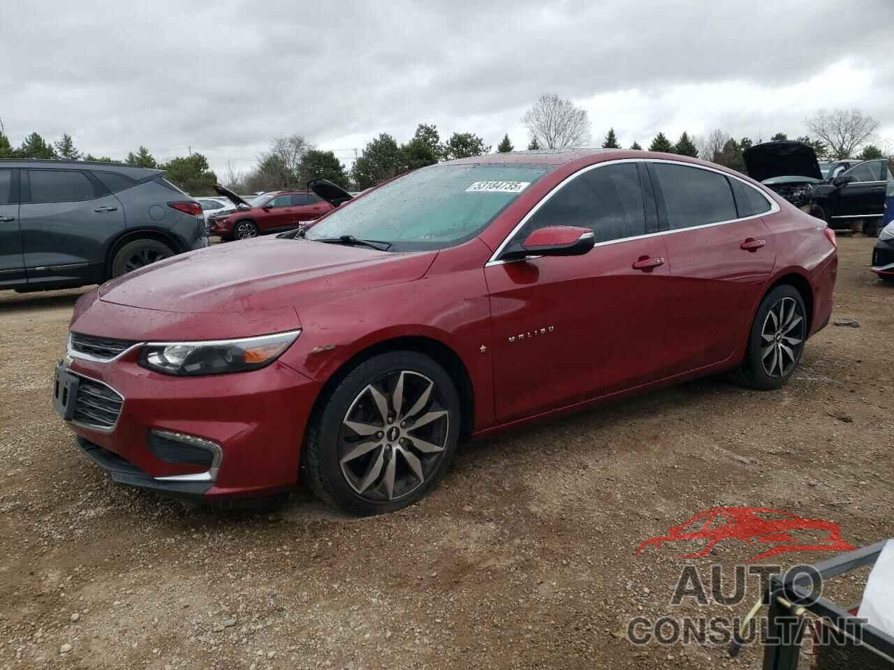 CHEVROLET MALIBU 2017 - 1G1ZE5ST4HF155620