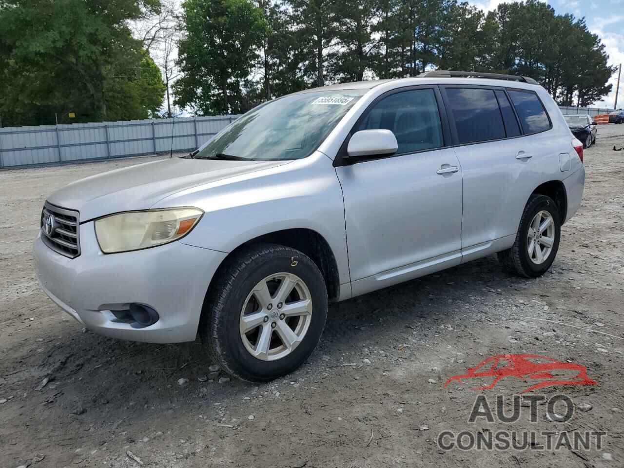 TOYOTA HIGHLANDER 2009 - JTEDA41A392007244