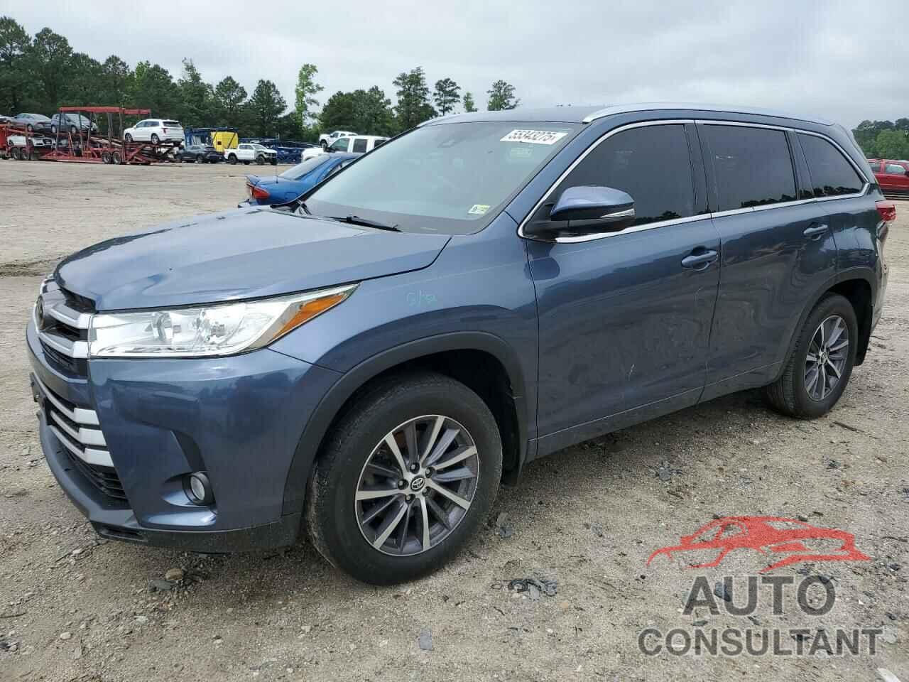 TOYOTA HIGHLANDER 2018 - 5TDJZRFH9JS858688