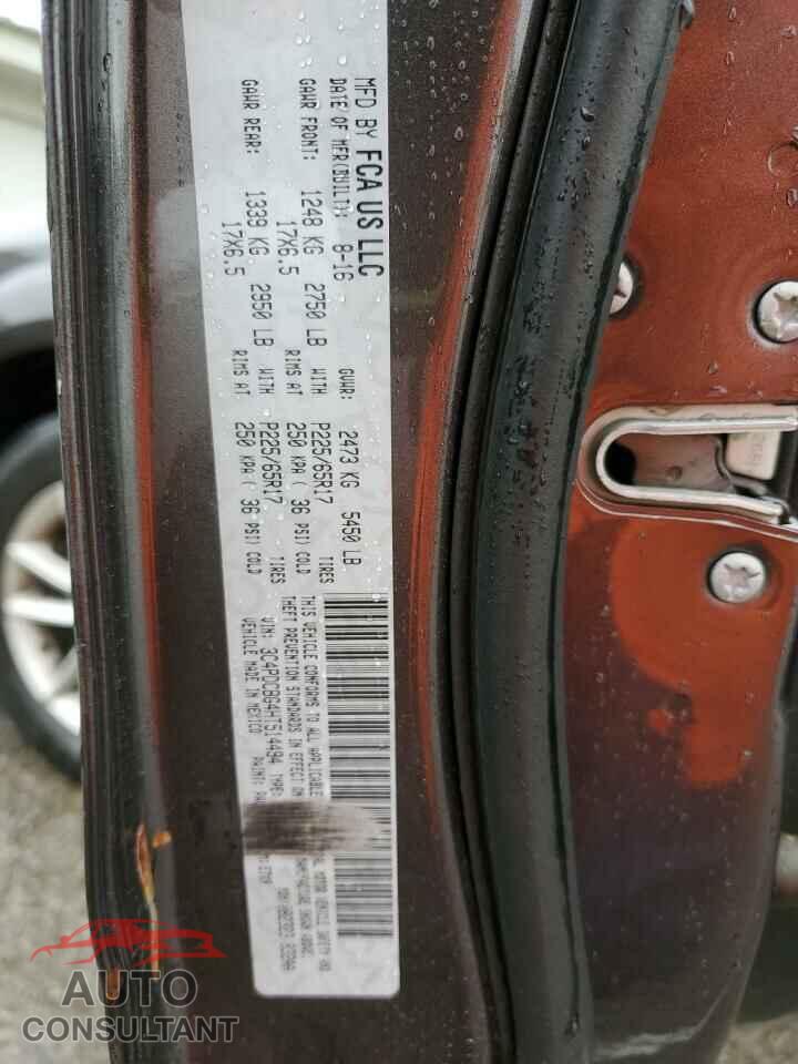 DODGE JOURNEY 2017 - 3C4PDCBG4HT514494