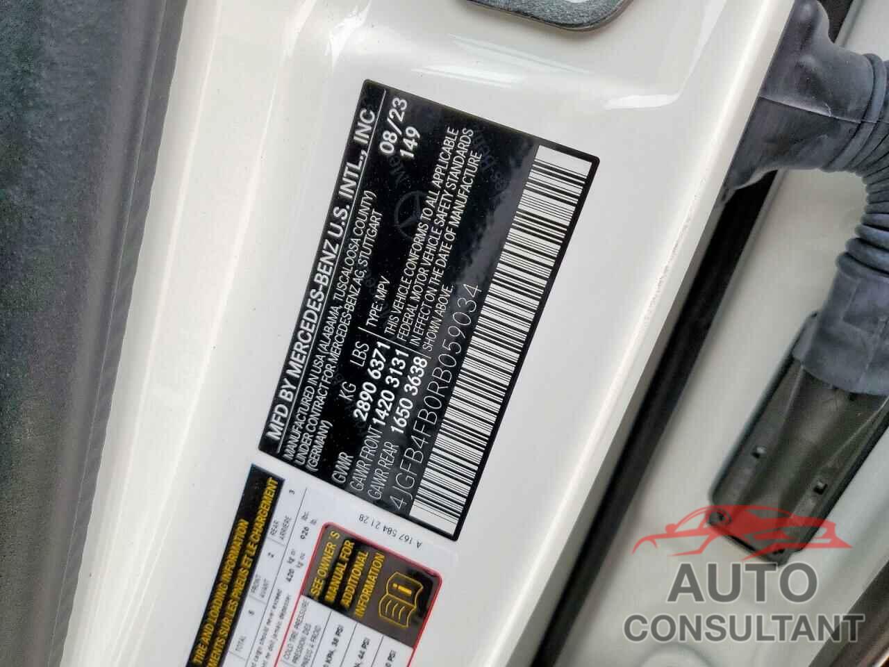 MERCEDES-BENZ GLE-CLASS 2024 - 4JGFB4FB0RB059034