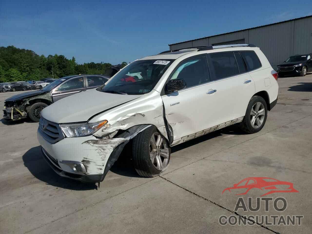 TOYOTA HIGHLANDER 2012 - 5TDDK3EH4CS157298