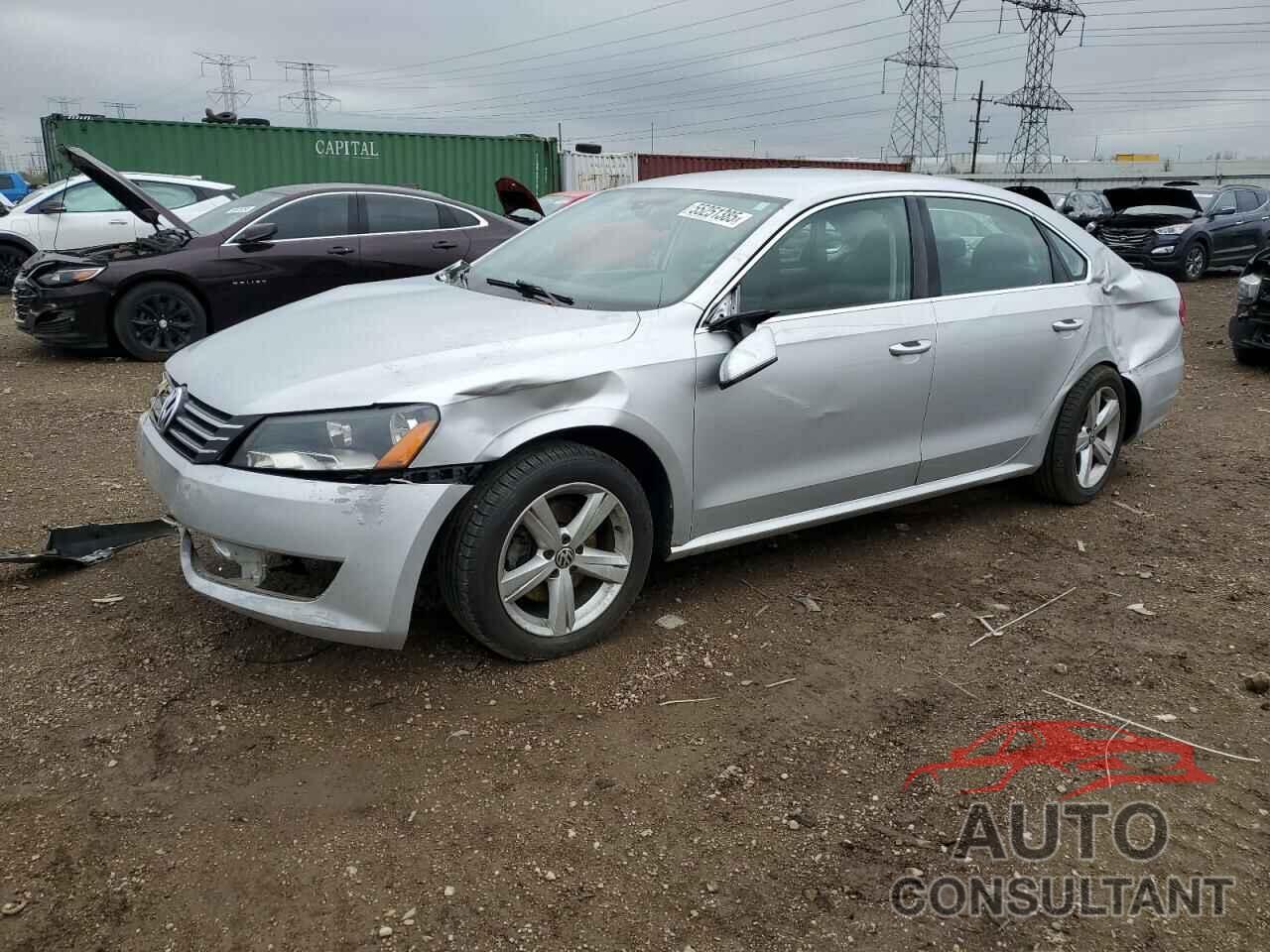 VOLKSWAGEN PASSAT 2012 - 1VWBH7A31CC075714
