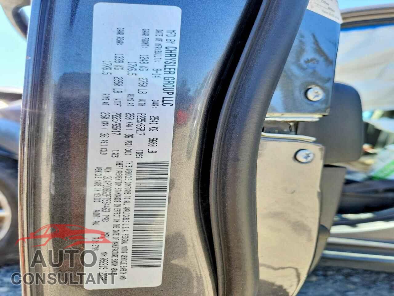 DODGE JOURNEY 2015 - 3C4PDDBG2FT554463