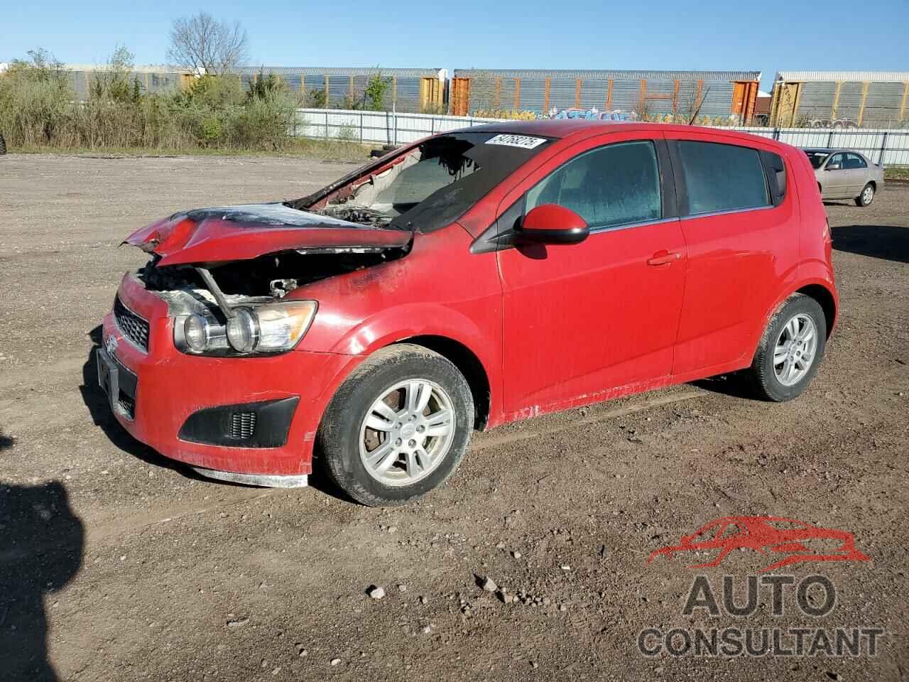 CHEVROLET SONIC 2012 - 1G1JD6SB8C4201967