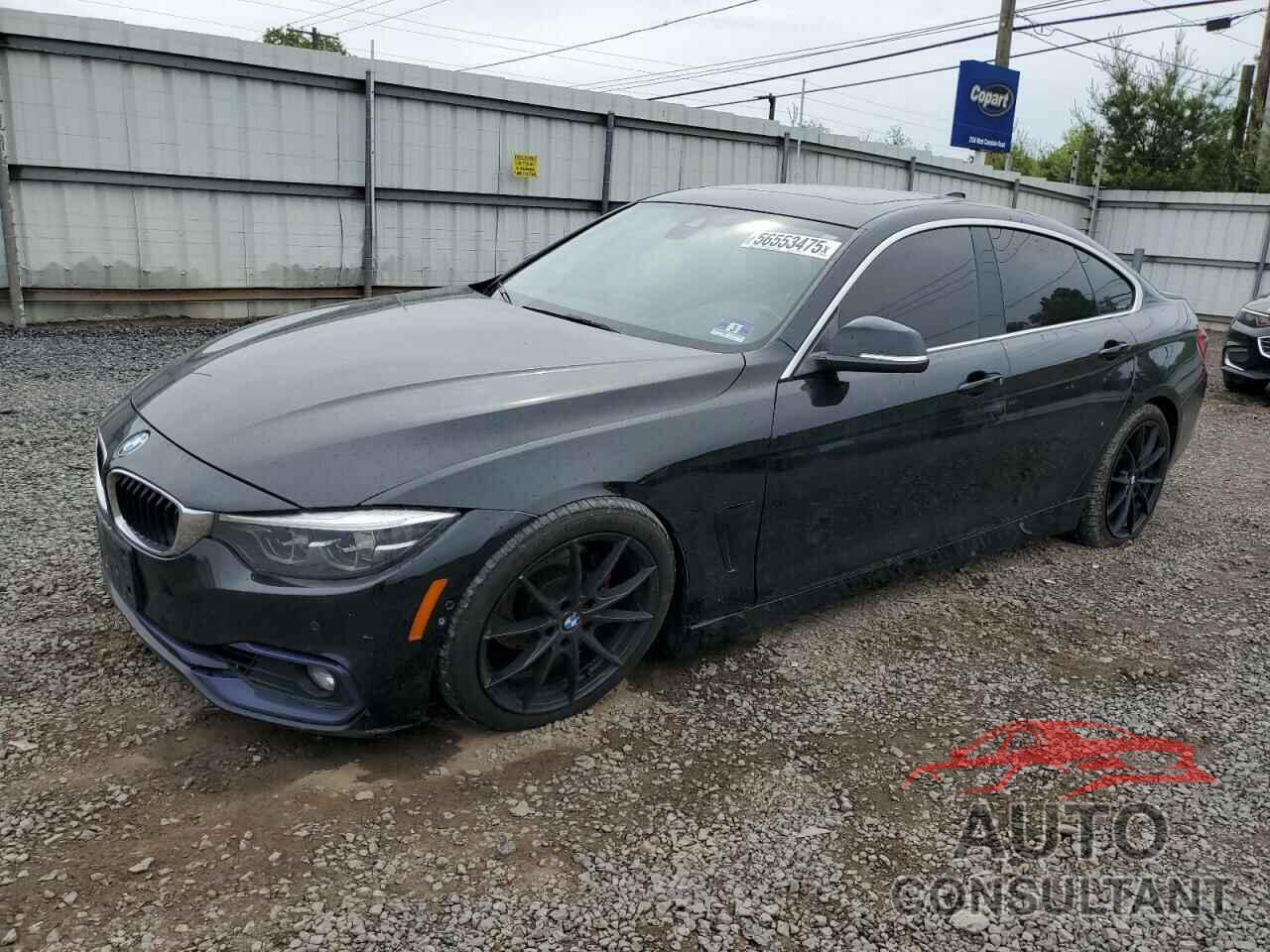 BMW 4 SERIES 2019 - WBA4J3C50KBL10922
