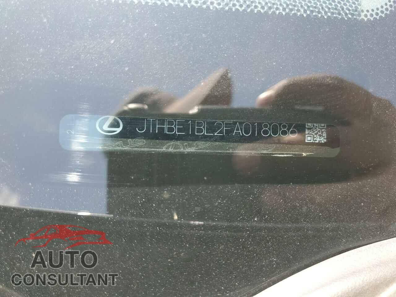 LEXUS GS350 2015 - JTHBE1BL2FA018086