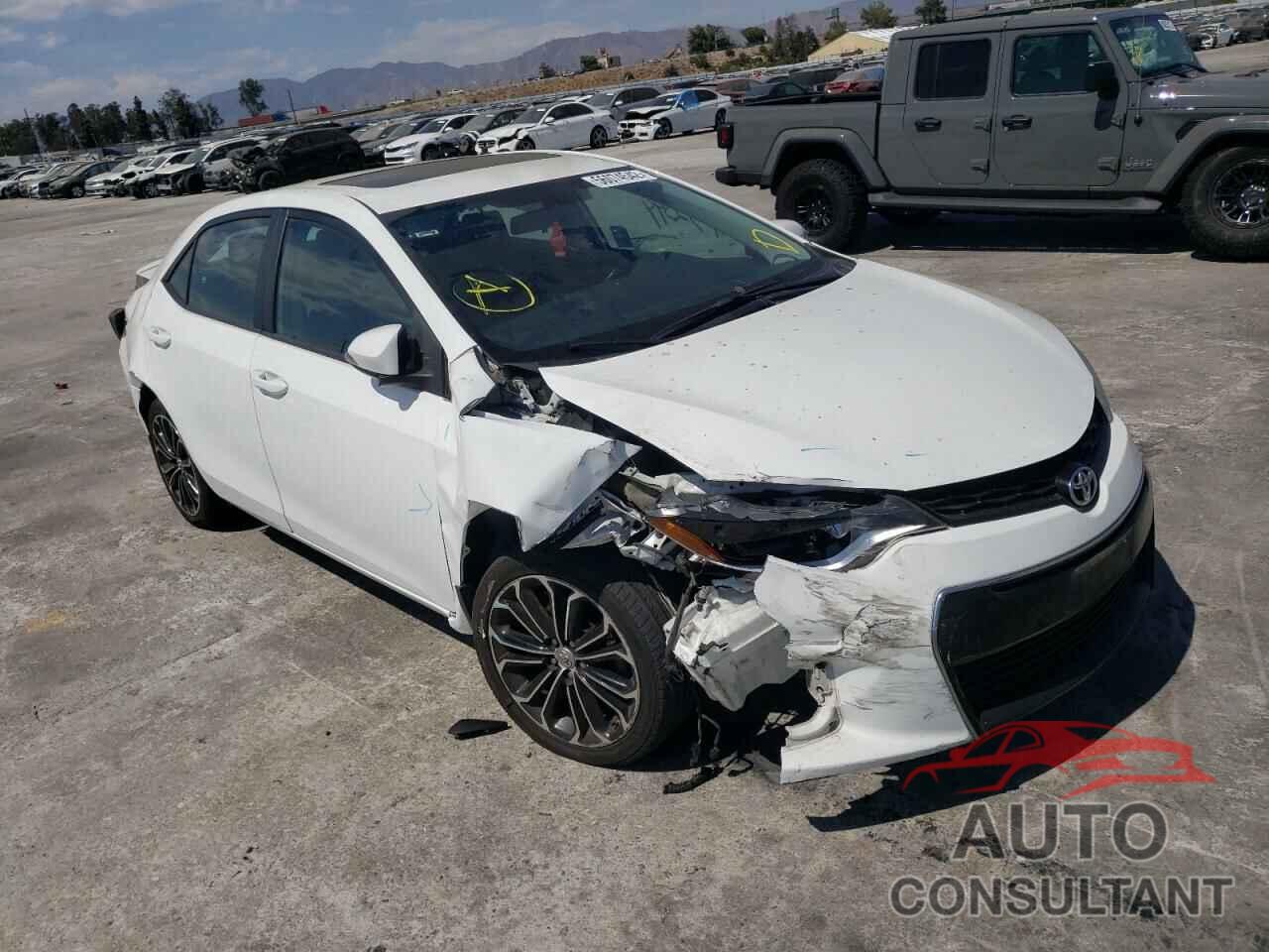 TOYOTA COROLLA 2016 - 5YFBURHEXGP486141