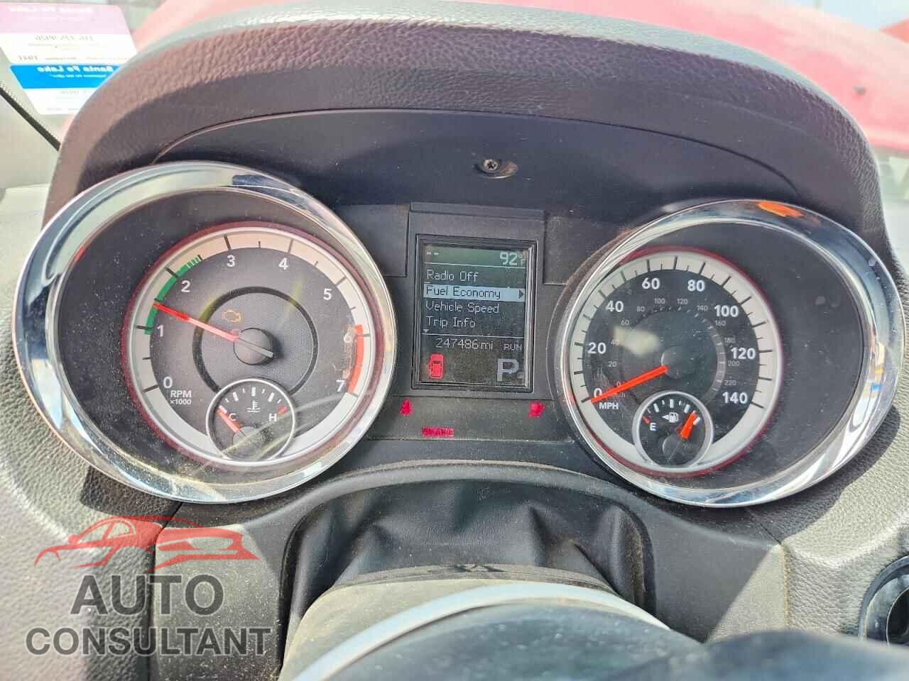 DODGE DURANGO 2011 - 1D4SD6GT2BC682044