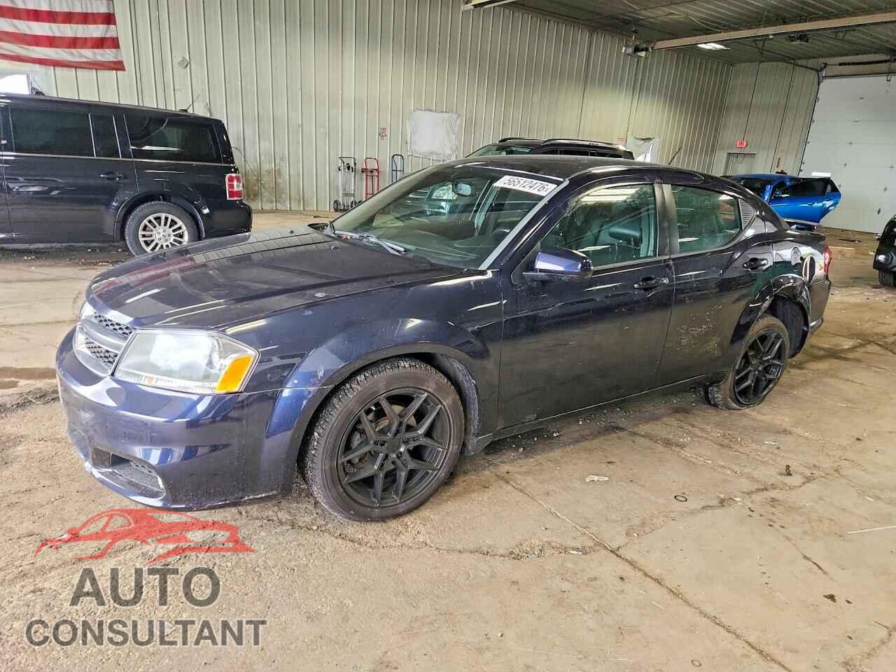 DODGE AVENGER 2011 - 1B3BD2FG4BN550242