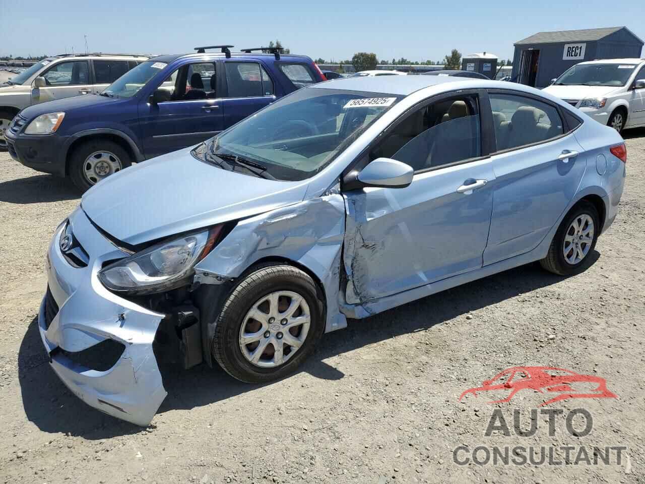 HYUNDAI ACCENT 2013 - KMHCT4AE5DU506262