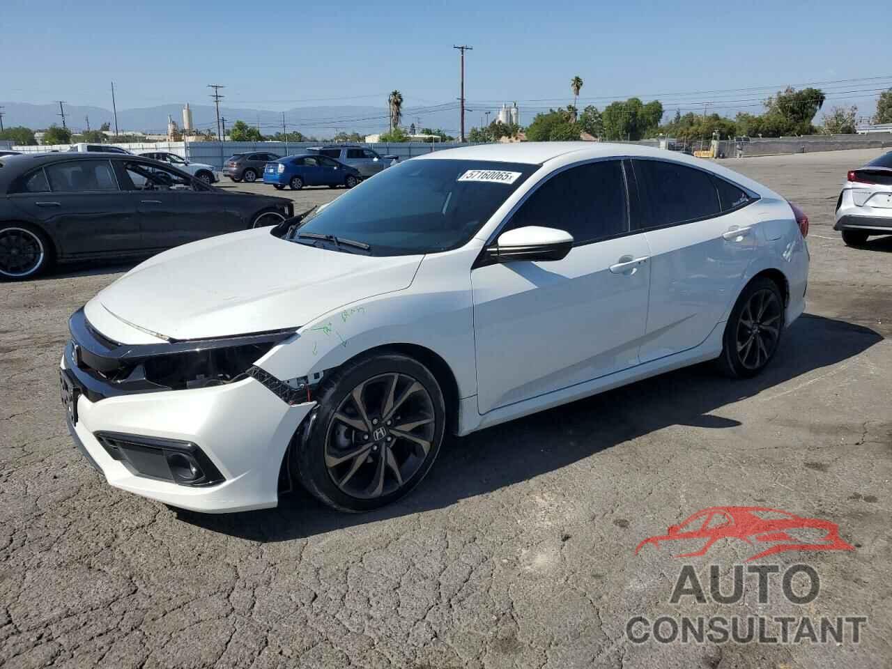 HONDA CIVIC 2021 - 2HGFC2F87MH525280