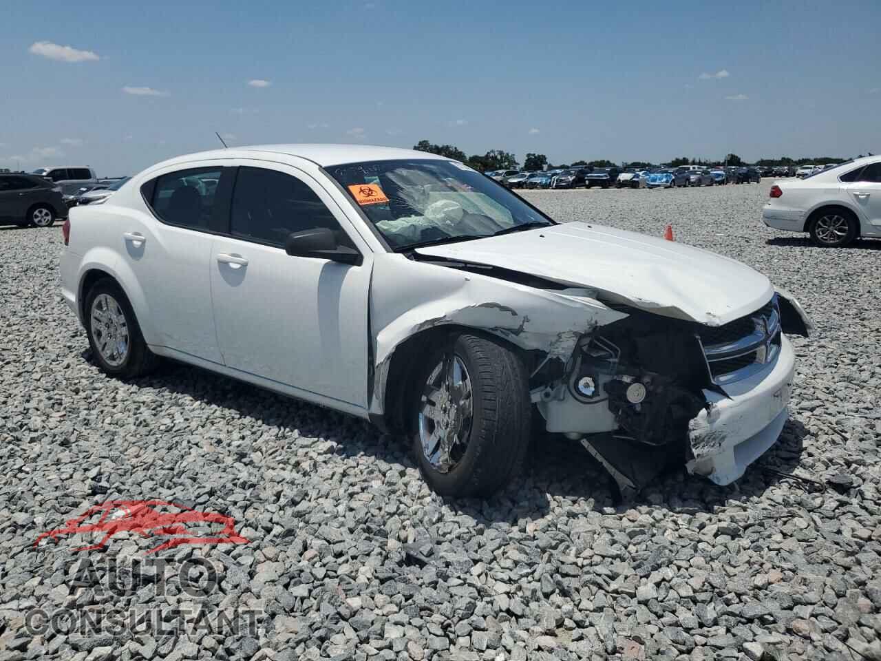 DODGE AVENGER 2013 - 1C3CDZAB2DN567295