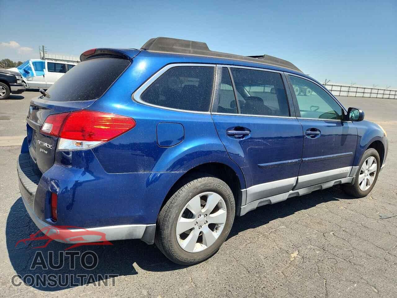 SUBARU OUTBACK 2011 - 4S4BRBCC0B3336289
