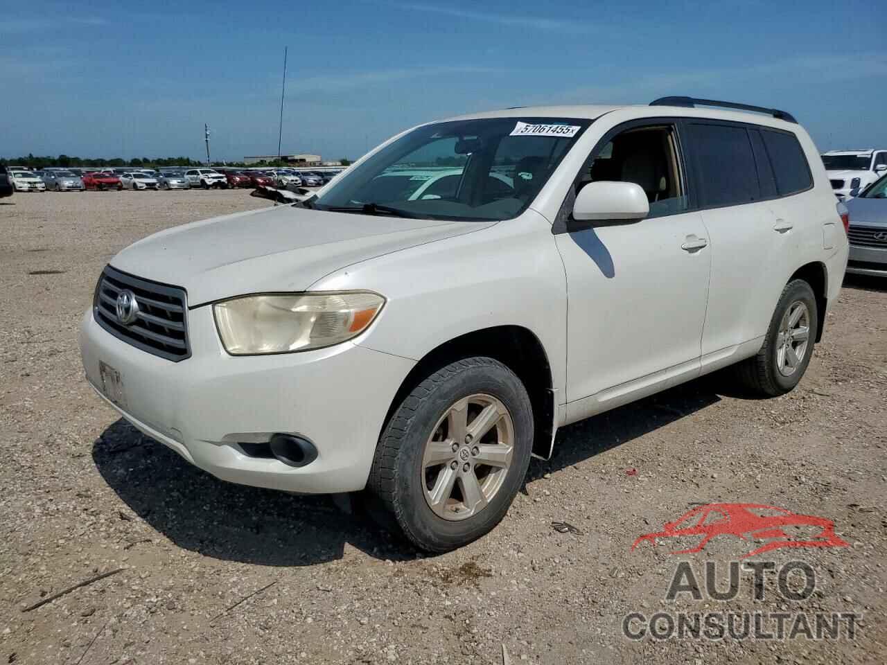 TOYOTA HIGHLANDER 2009 - JTEDA41A492003820