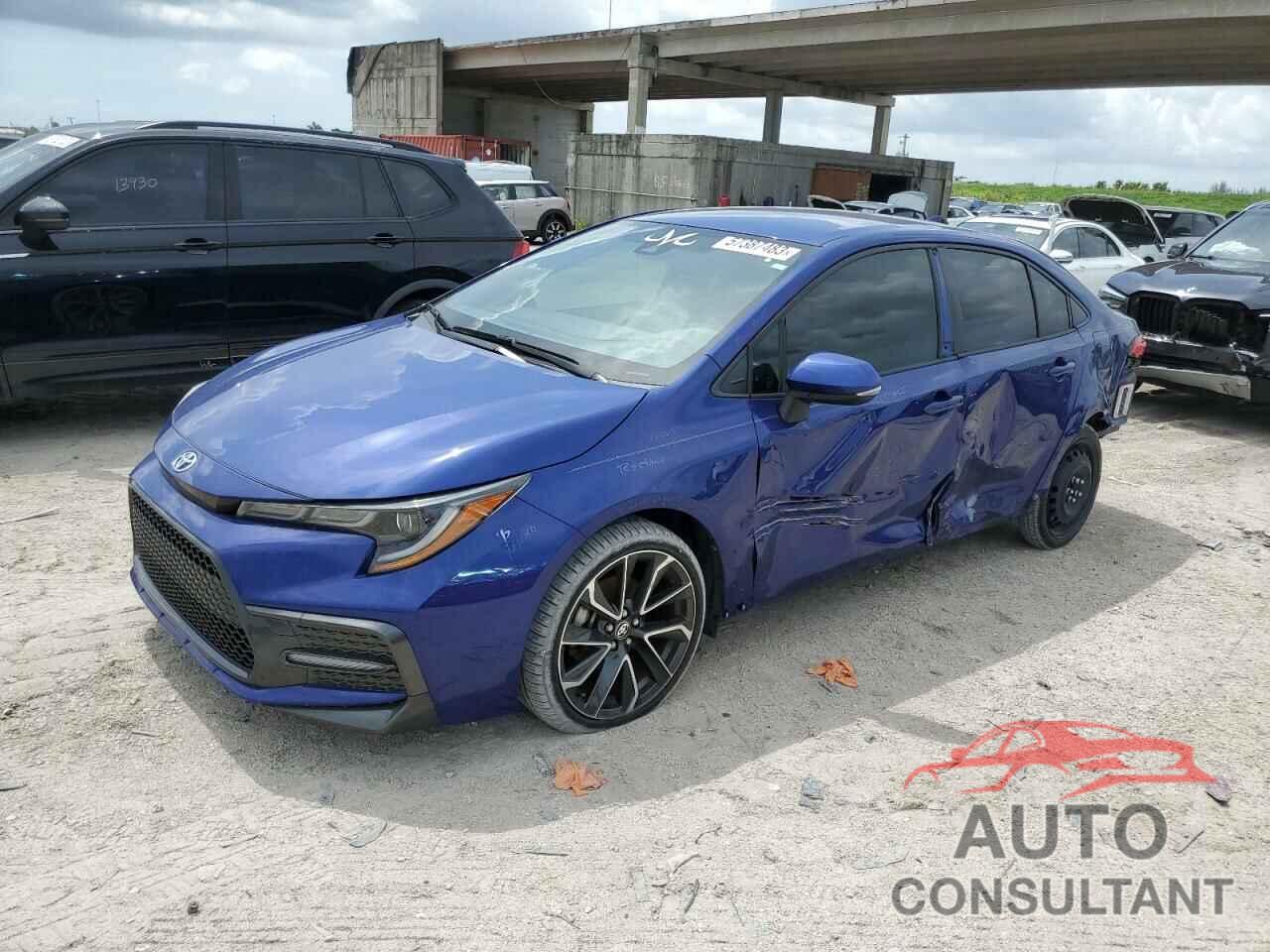 TOYOTA COROLLA 2021 - JTDS4MCE3MJ057756