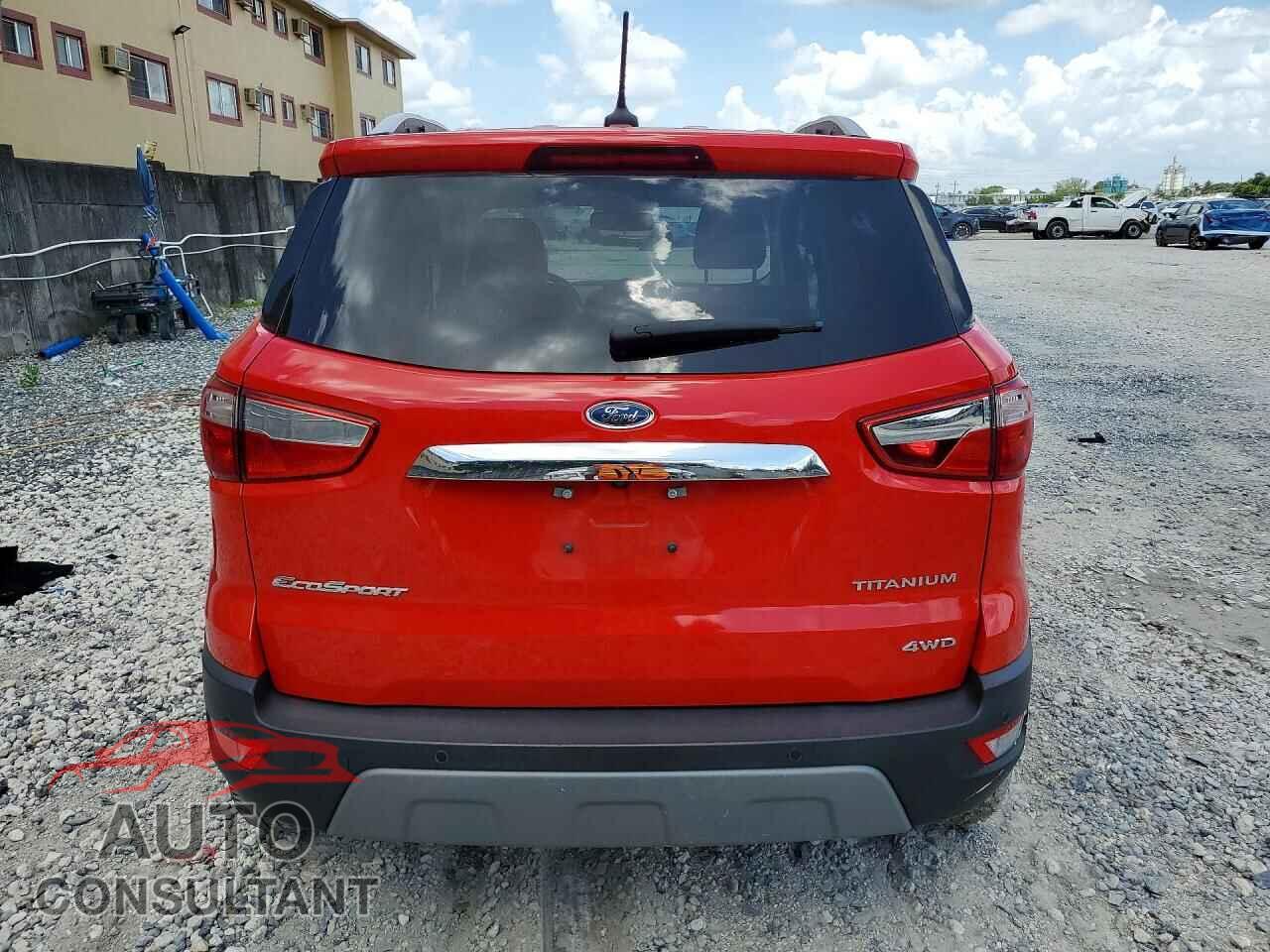 FORD ECOSPORT 2021 - MAJ6S3KLXMC404379