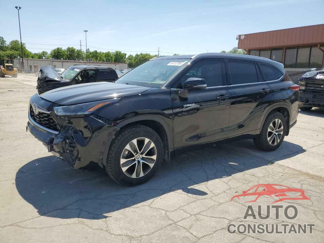 TOYOTA HIGHLANDER 2021 - 5TDGARAH9MS505199