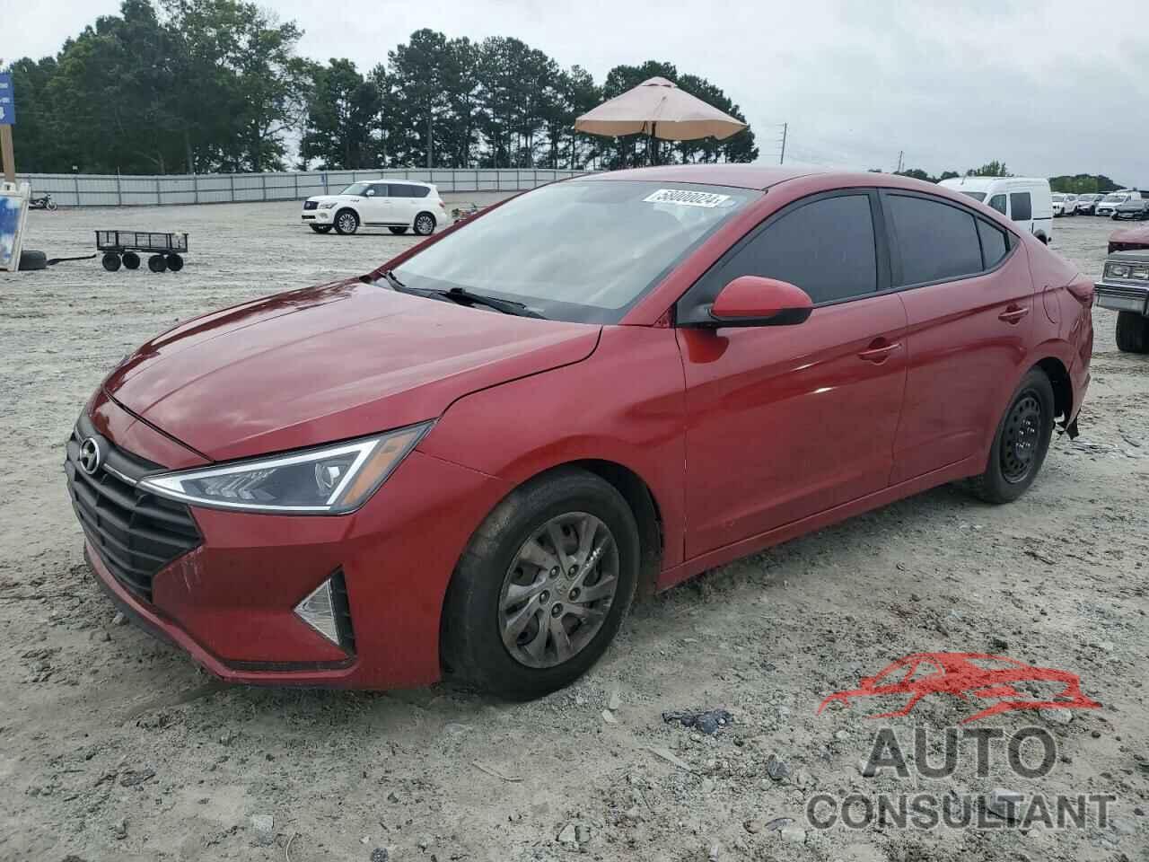 HYUNDAI ELANTRA 2019 - KMHD74LF2KU762466