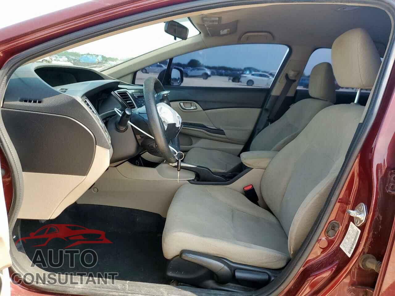 HONDA CIVIC 2013 - 2HGFB2F56DH565665