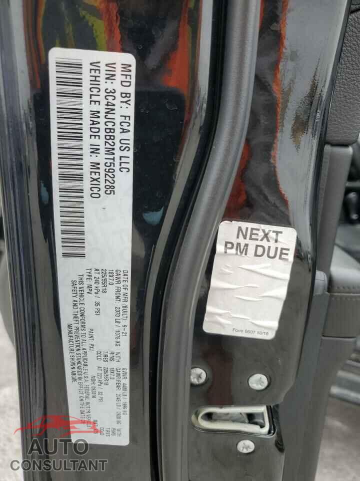 JEEP COMPASS 2021 - 3C4NJCBB2MT592285