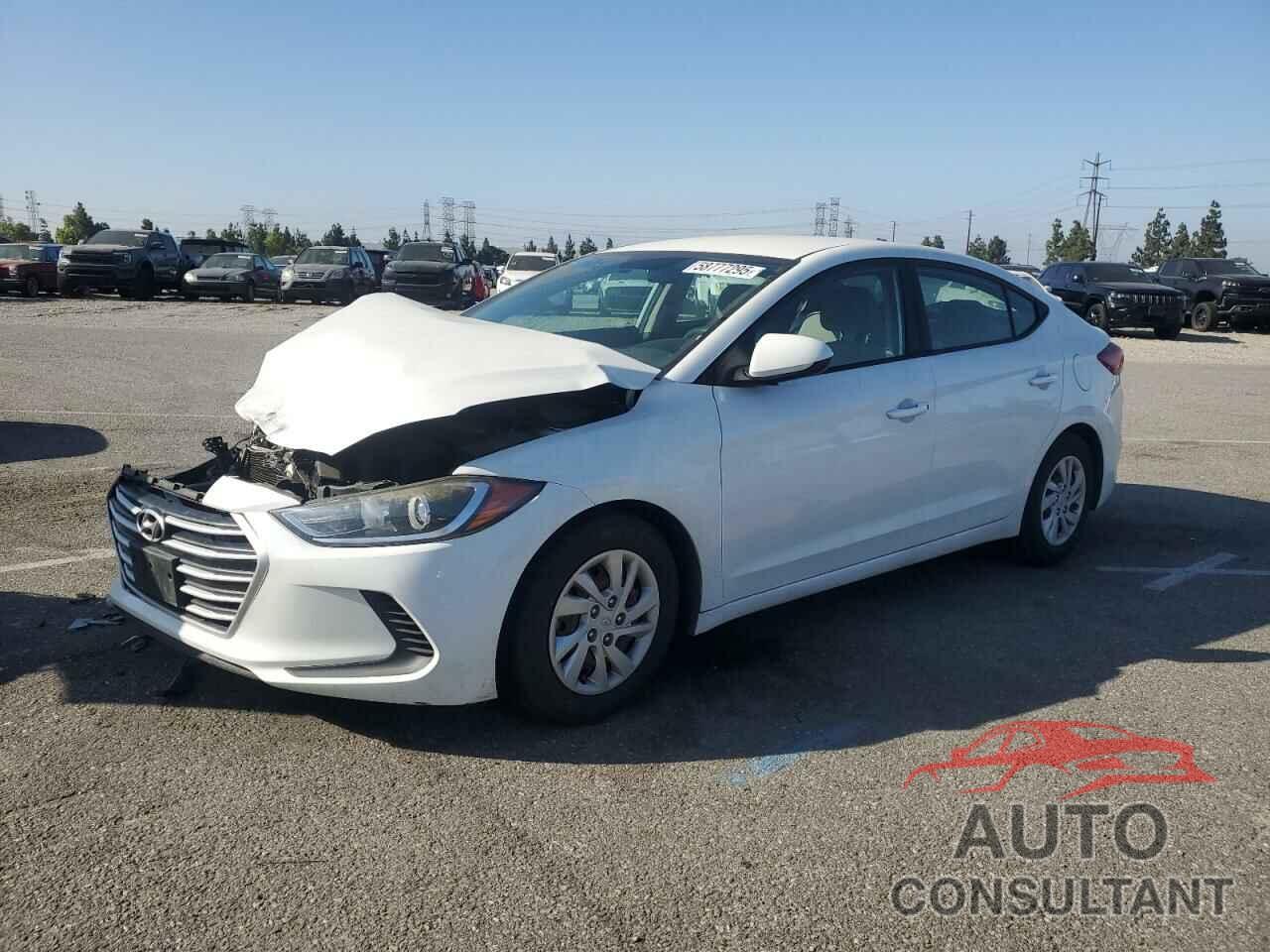 HYUNDAI ELANTRA 2018 - 5NPD74LF6JH277745