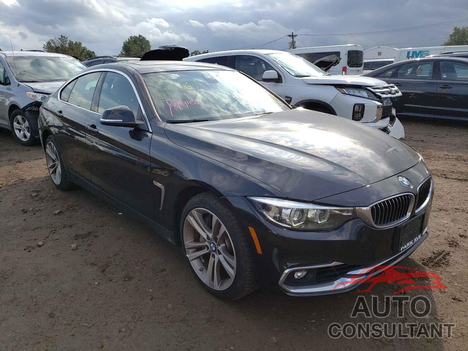 BMW 4 SERIES 2019 - WBA4J7C57KBM76474