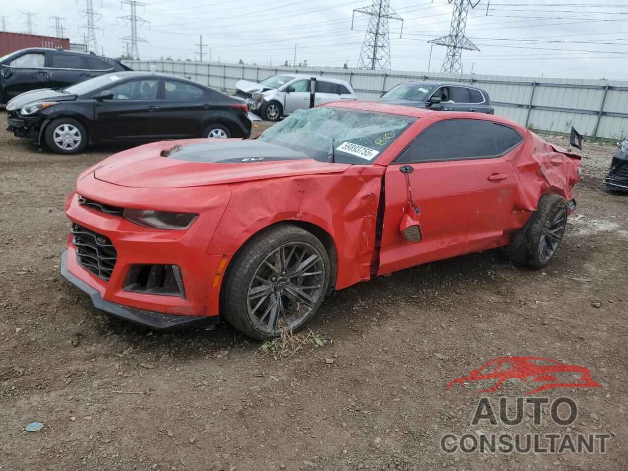CHEVROLET CAMARO 2020 - 1G1FK1R64L0103209