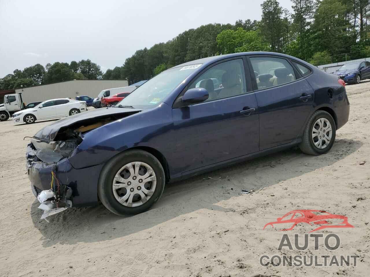 HYUNDAI ELANTRA 2010 - KMHDU4ADXAU161878