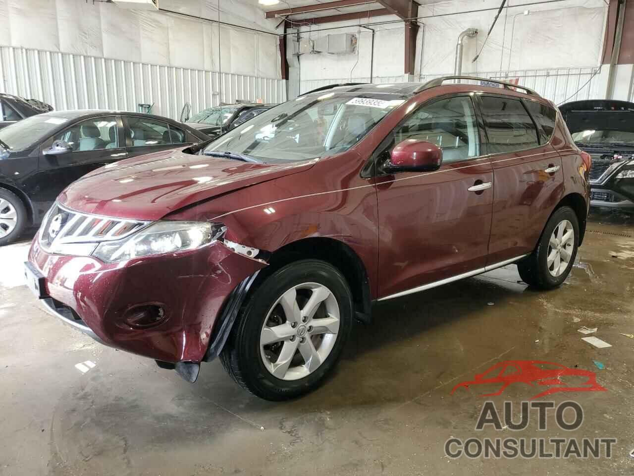 NISSAN MURANO 2010 - JN8AZ1MWXAW132989