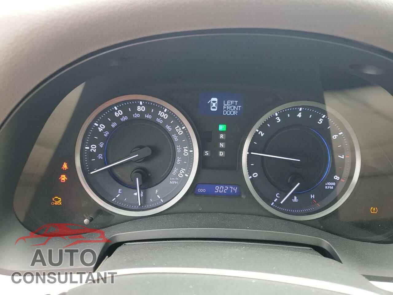 LEXUS IS 2012 - JTHBF5C20C5160046