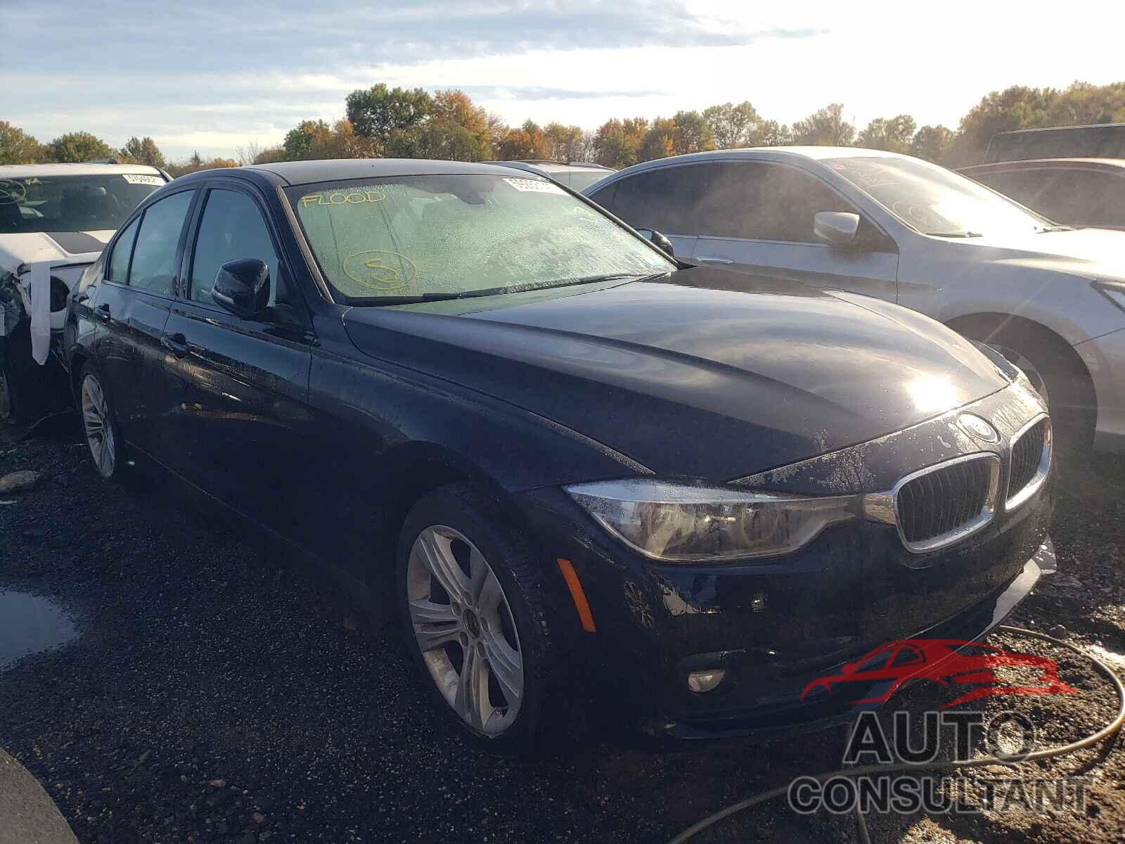 BMW 3 SERIES 2018 - WBA8A3C54JA494395