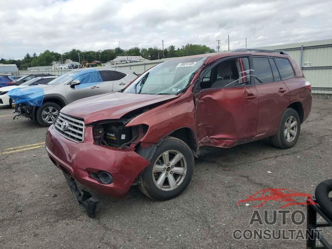 TOYOTA HIGHLANDER 2010 - 5TDBK3EH7AS019646